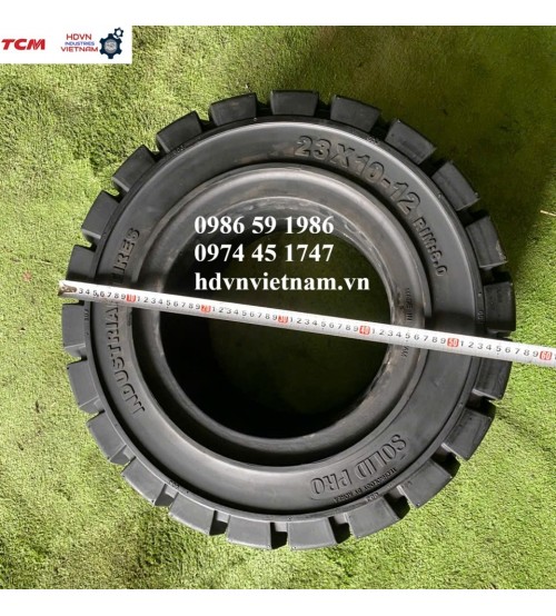 Lốp xe nâng 23x10-12 SolidPro HQ - Lốp xe nâng điện giá rẻ